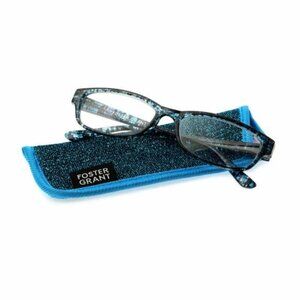 Foster Grant Hazel BLU Reading Glasses +2.00